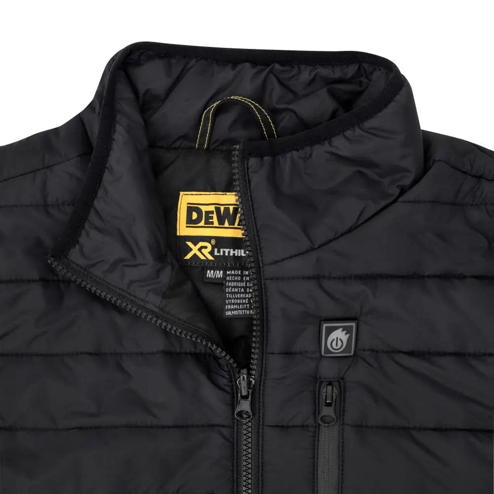 DEWALT DCHV095BD1-L - Men's Heated Puffer Vest Kit (Large) DEWALT