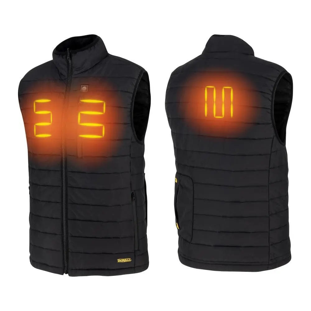 DEWALT DCHV095BD1-XL - Men's Heated Puffer Vest Kit (Extra Large) DEWALT