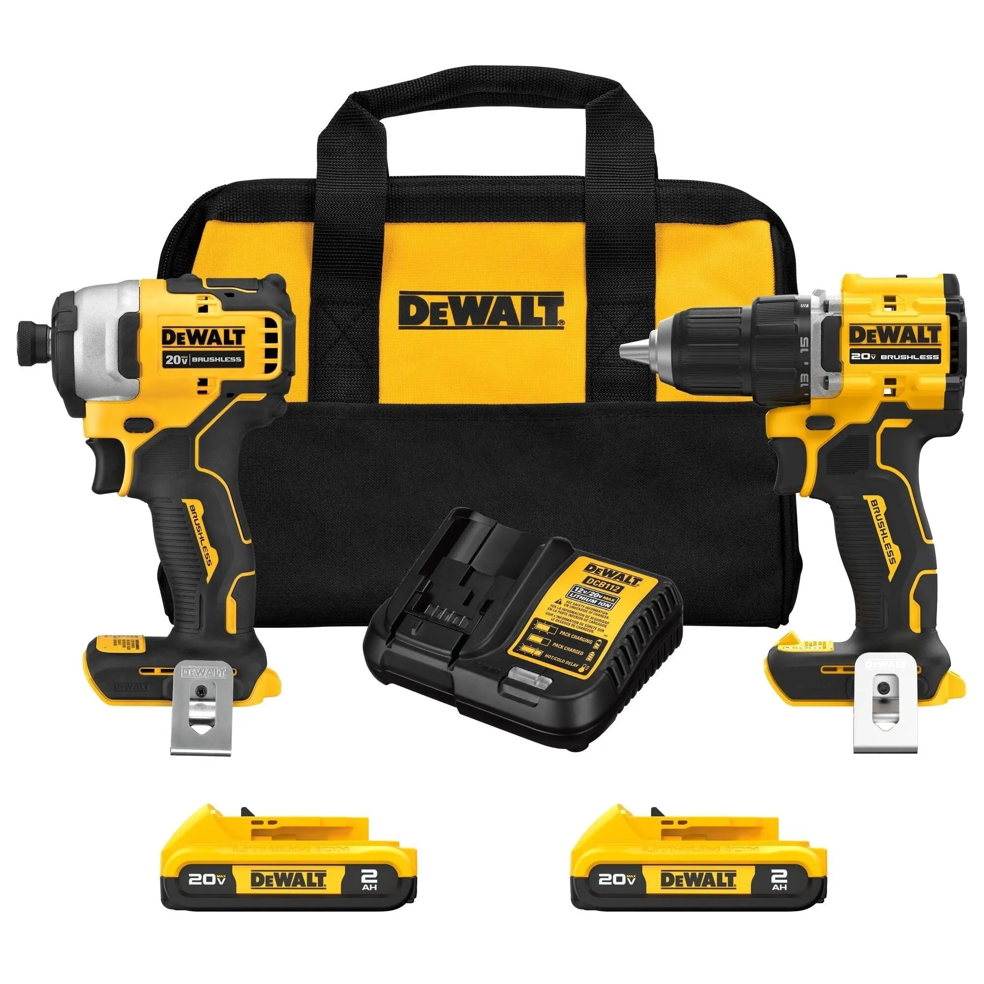 DEWALT DCK225D2 20V MAX* 2 Tool Combo Kit DEWALT
