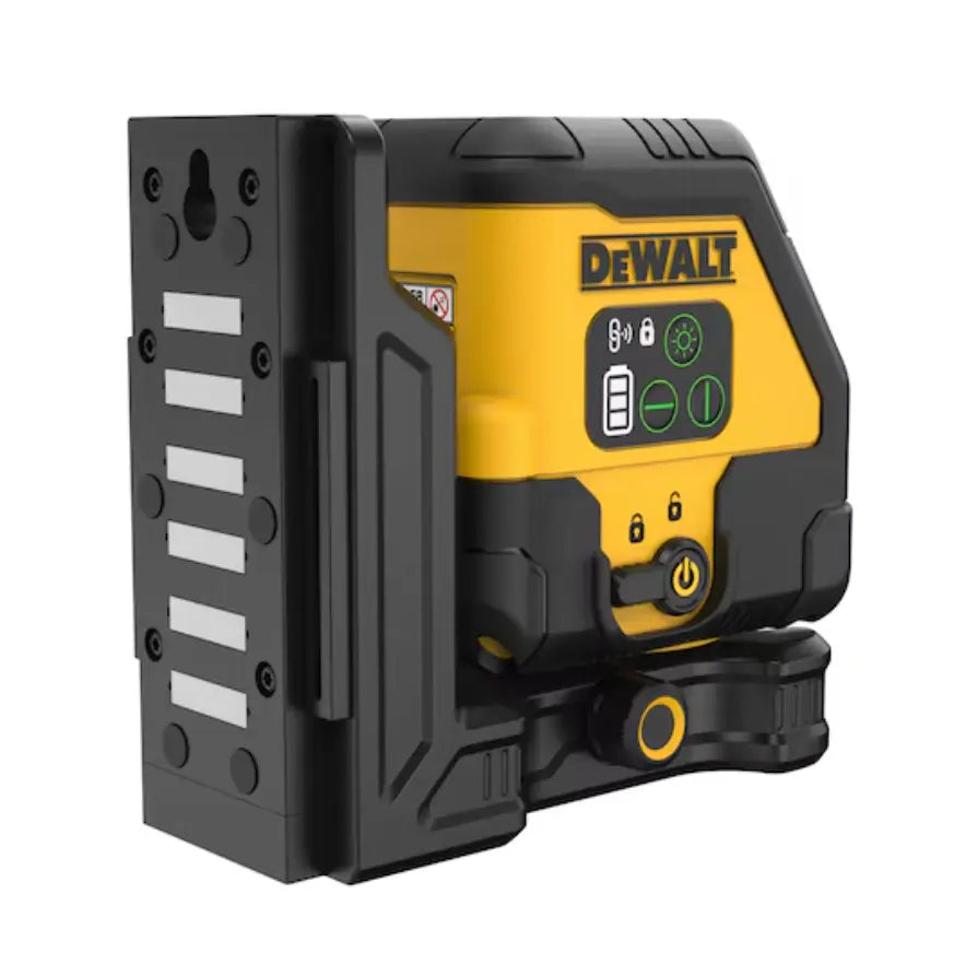 DEWALT DCLE14201GB - USB Rechargeable Green Cross Line Laser Base Kit DEWALT