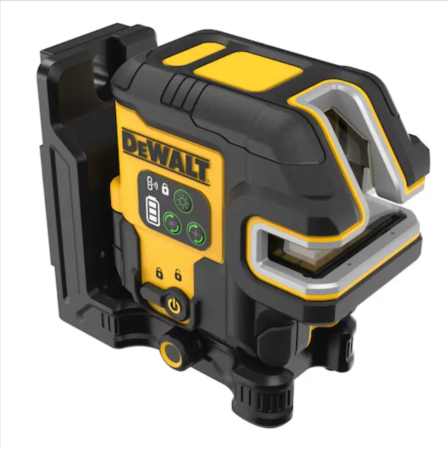 DEWALT DCLE14221GB - USB Green 2-Spot & Crossline Laser Base Kit DEWALT