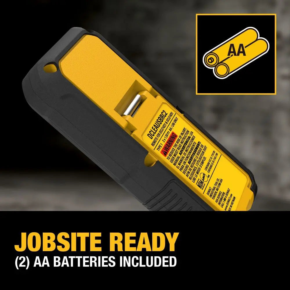 DEWALT DCLEAUSBRC2 - Remote Control for DCLE14221G & DCLE14251G Lasers DEWALT