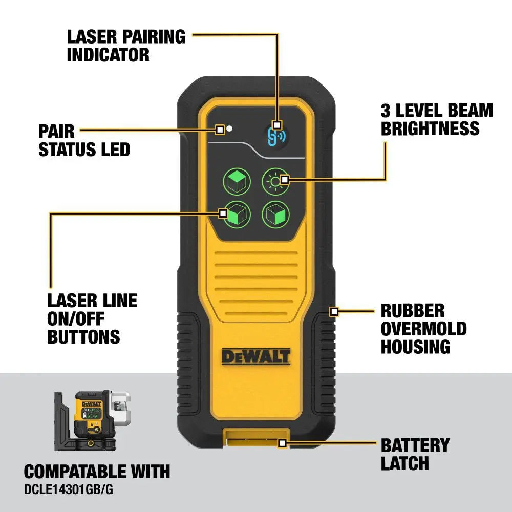 DEWALT DCLEAUSBRC3 - DEWALT Remote Control for USB DCLE14301G DEWALT