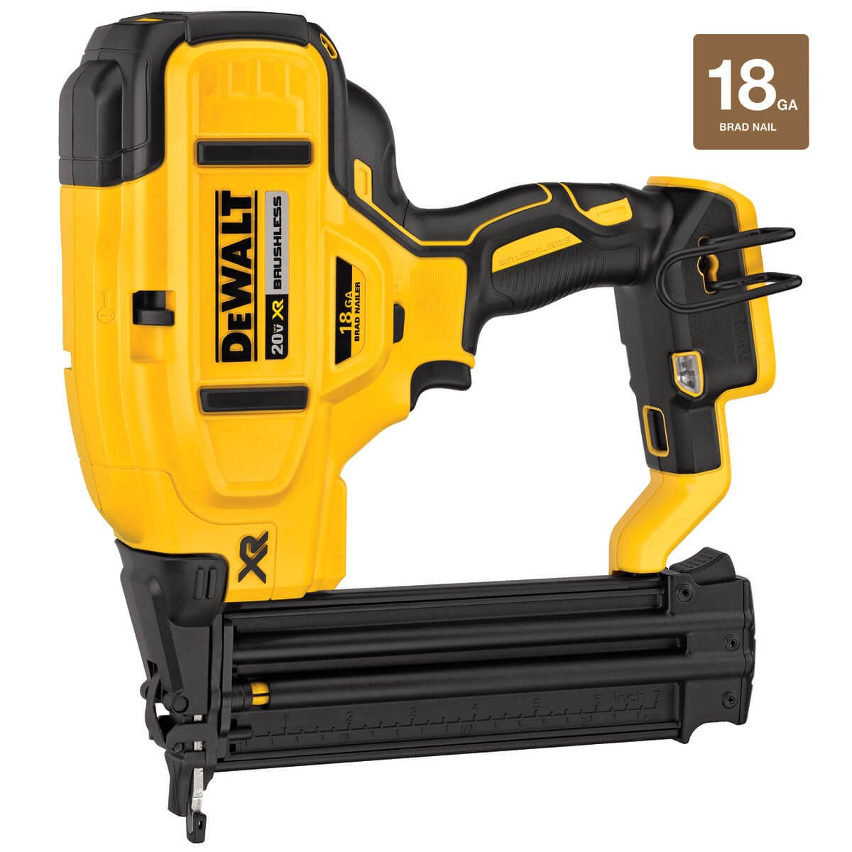 DEWALT DCN680B-20V MAX* XR 18  Guage Cordless Brad Nailer (Tool Only) - Wise Line Tools