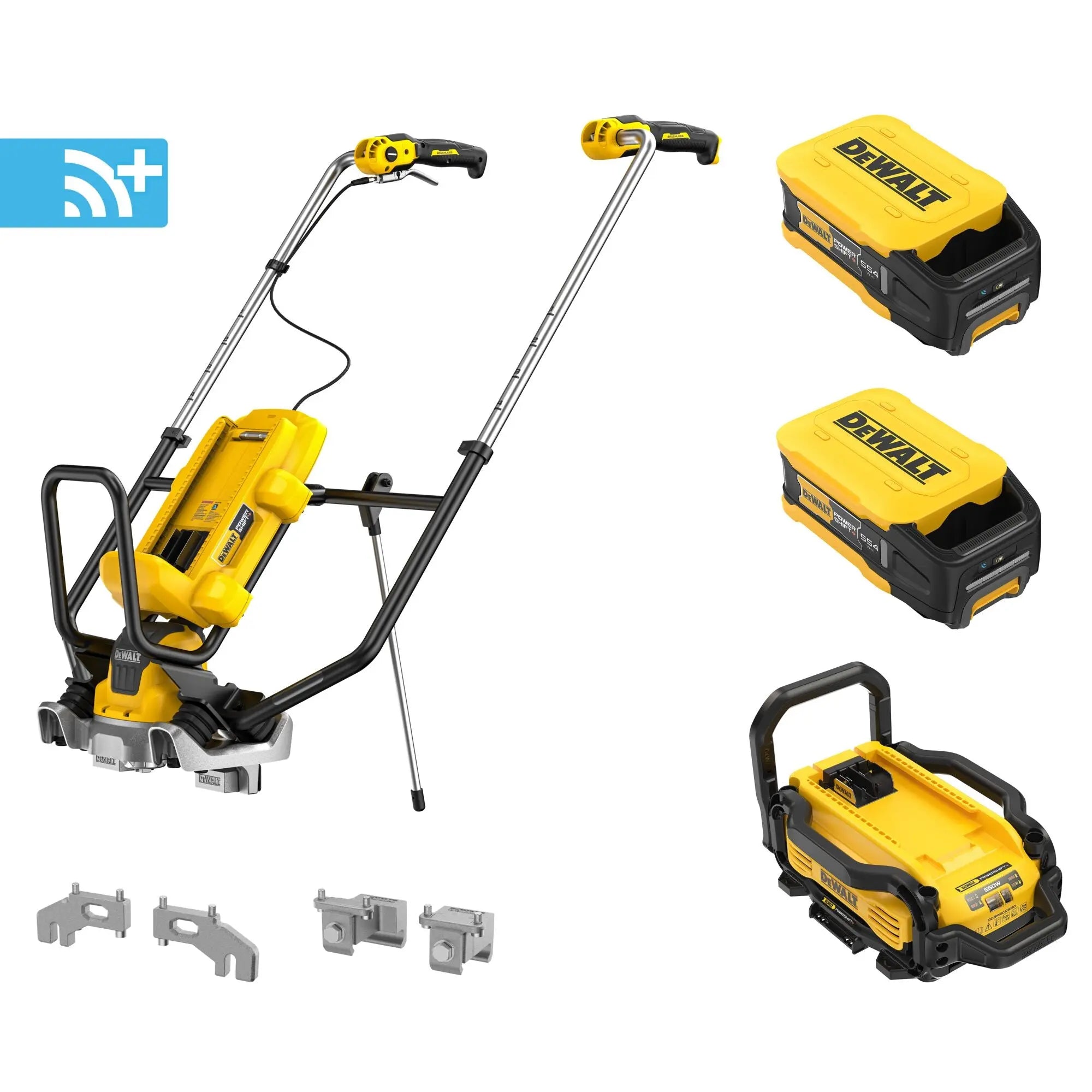 DEWALT DCPS330AG2 - POWERSHIFT Concrete Power Screed Kit - Wise Line Tools