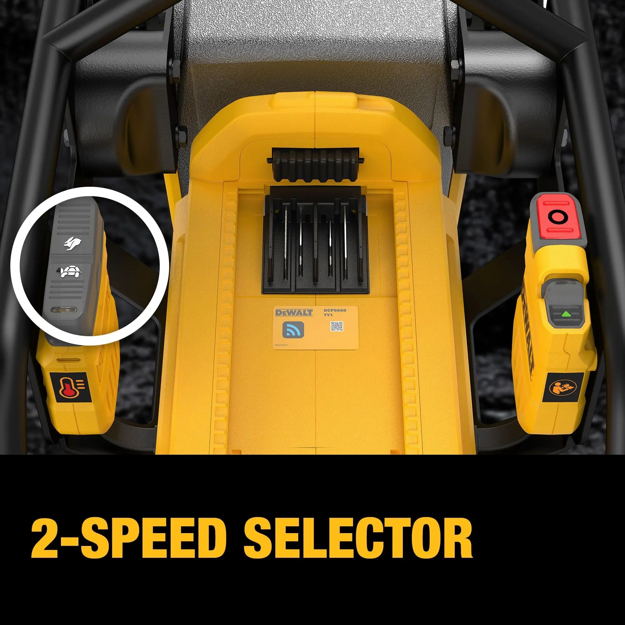 DEWALT DCPS660AG2 - POWERSHIFT 60Kg Class Rammer Kit - Wise Line Tools