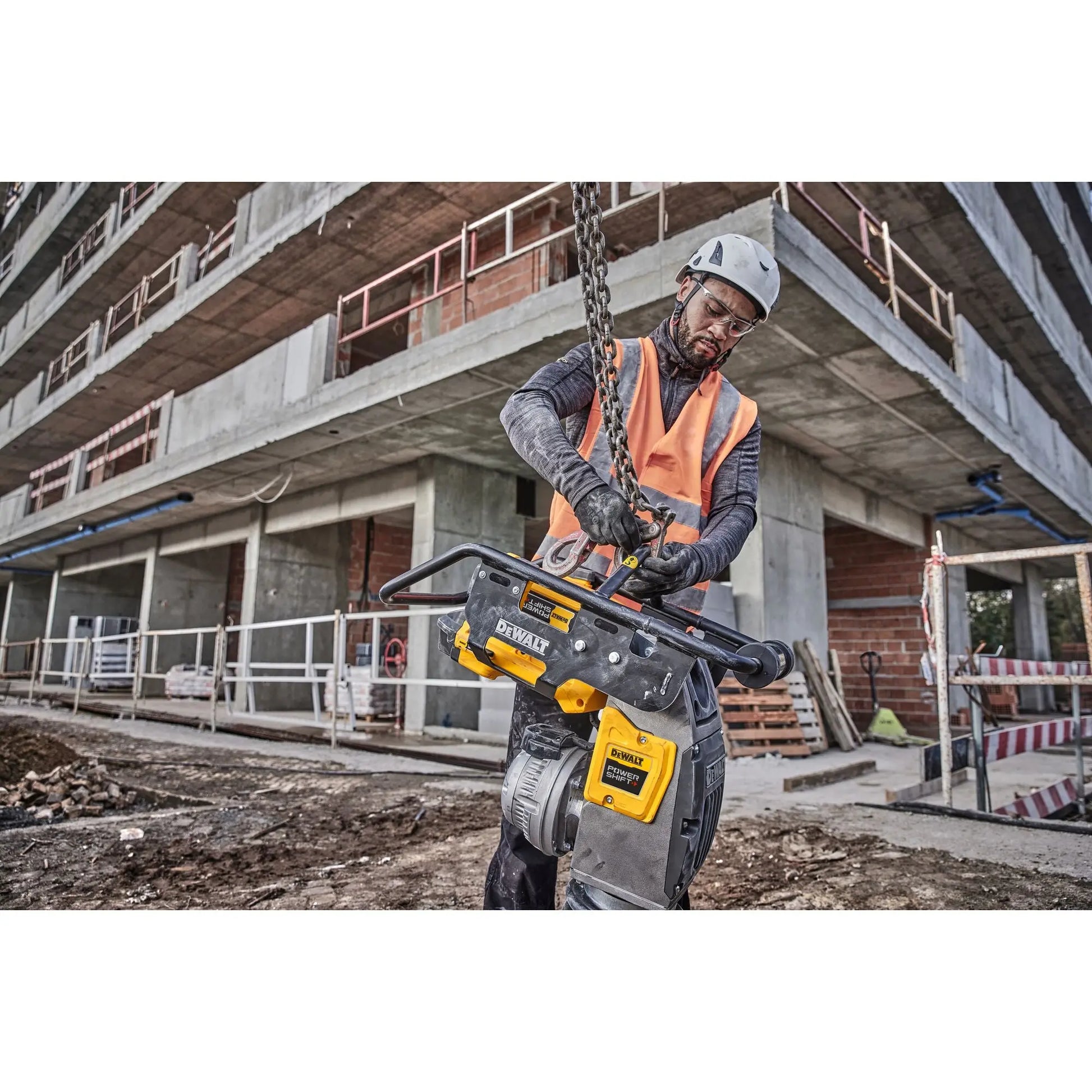 DEWALT DCPS660AG2 - POWERSHIFT 60Kg Class Rammer Kit - Wise Line Tools