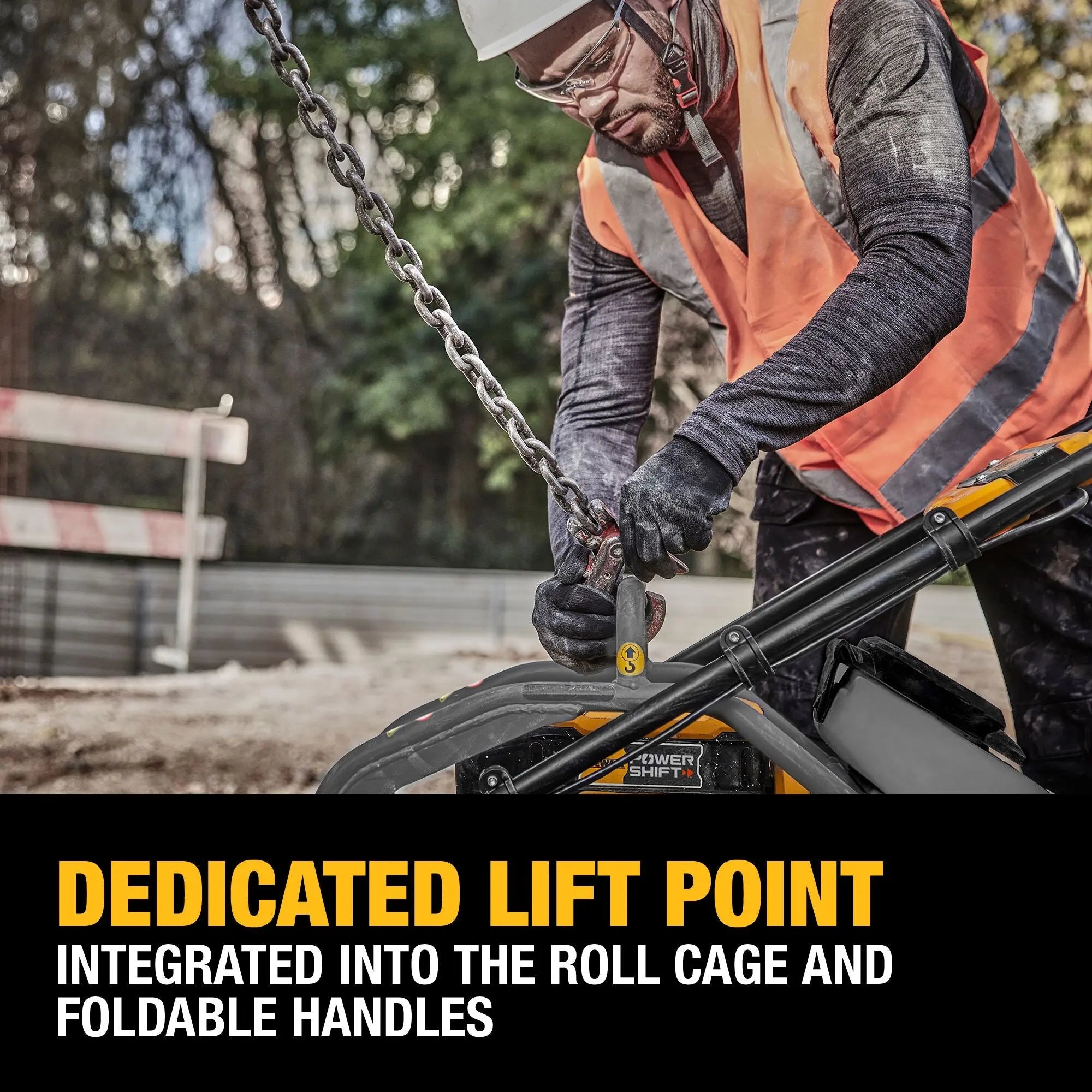 DEWALT DCPS7154AG2 - POWERSHIFT Forward Plate Compactor Kit - Wise Line Tools