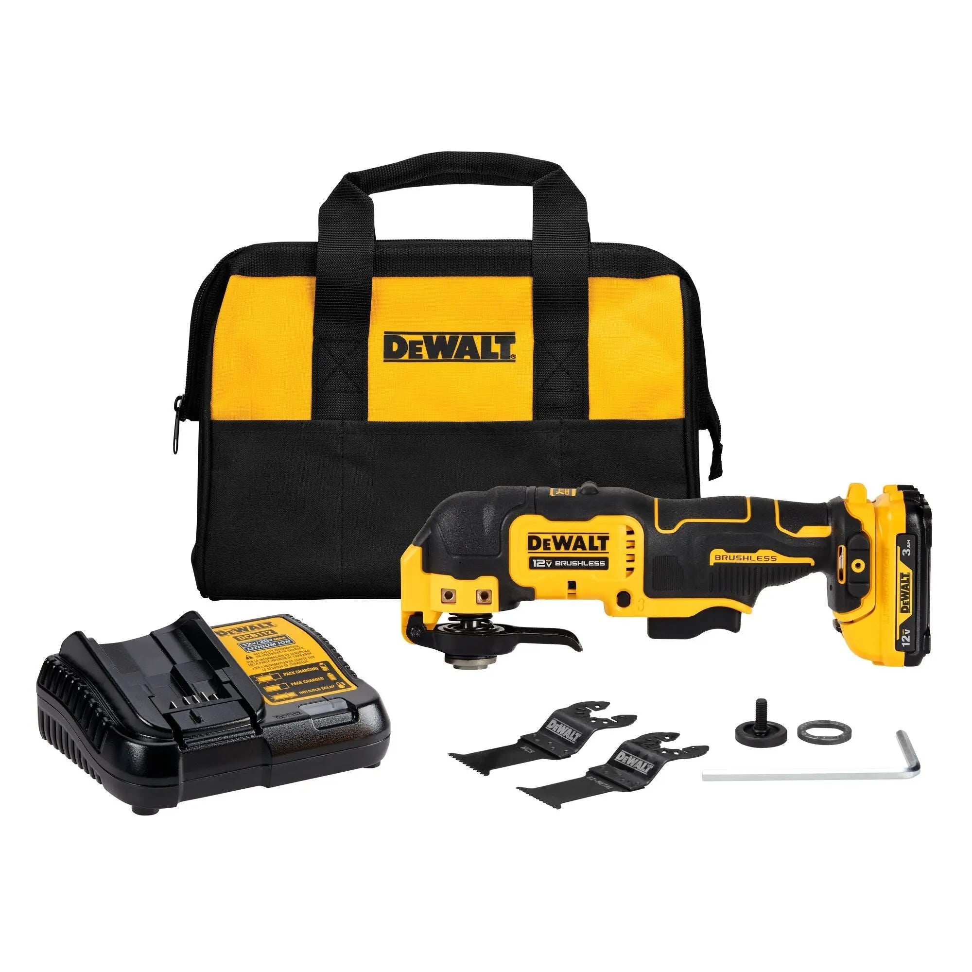DEWALT DCS353G1 XTREME™ 12V MAX* Brushless Cordless Oscillating Tool Kit - Wise Line Tools