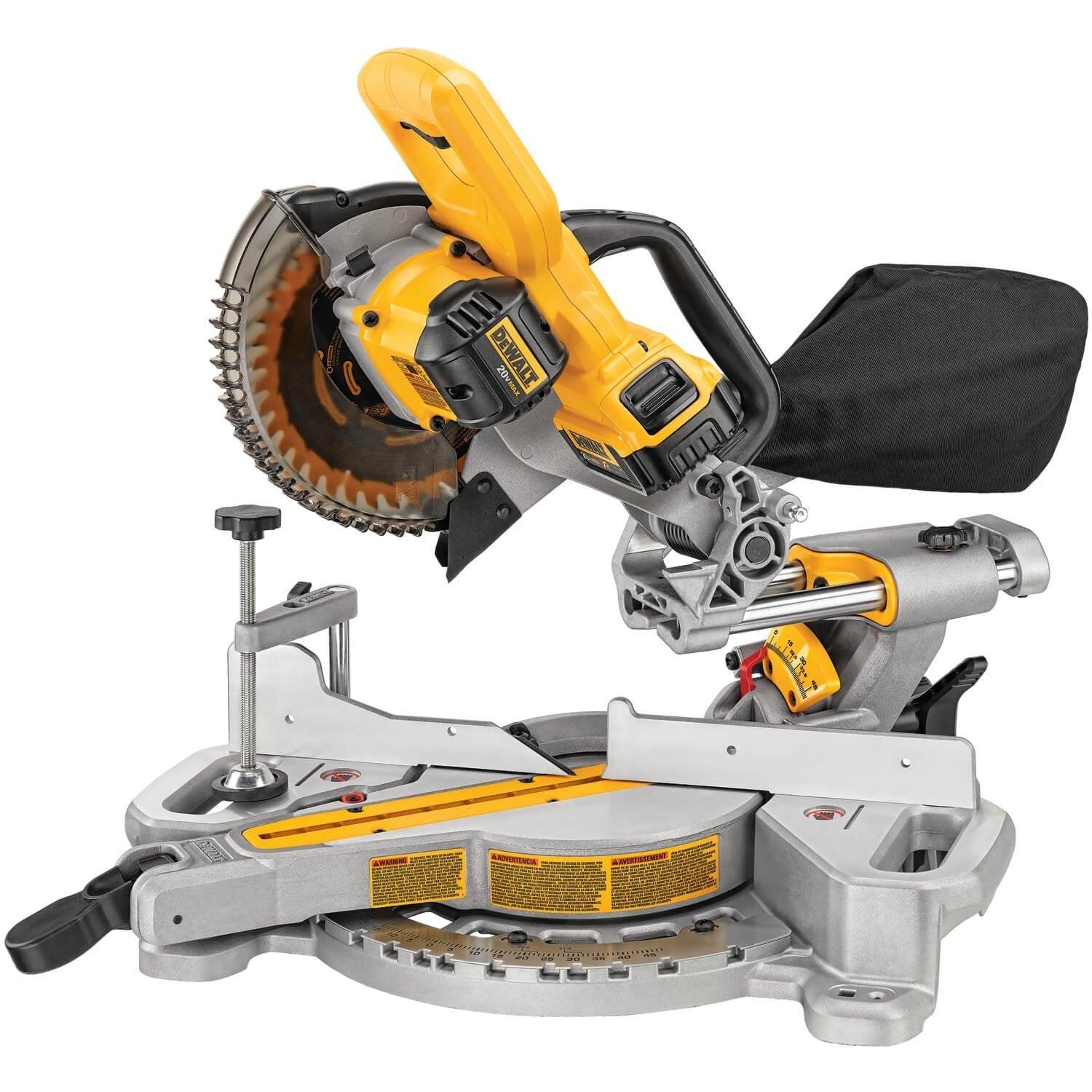 DEWALT DCS361M1-20V MAX* 7-1/4-Inch Miter Saw, Cordless - Wise Line Tools