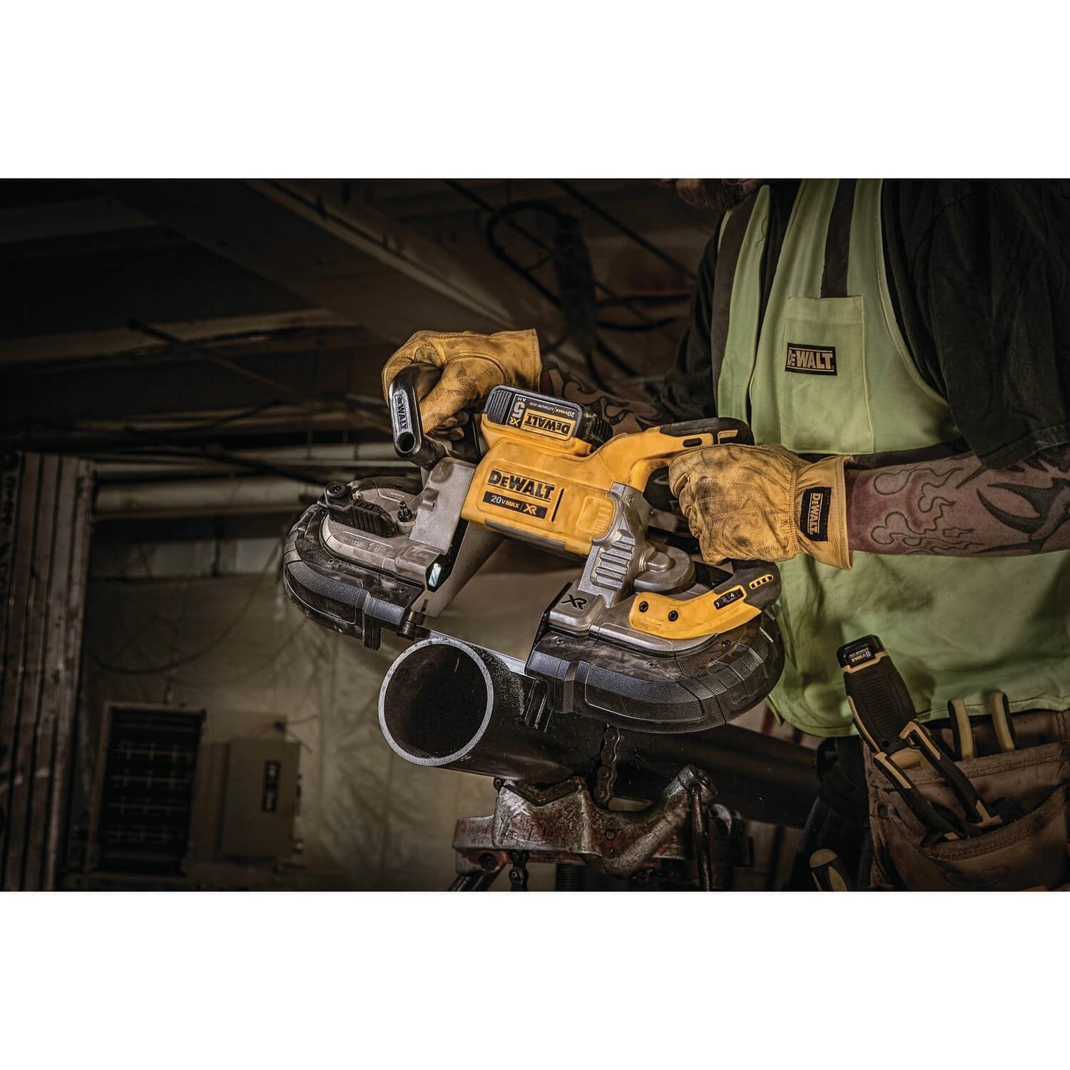 DEWALT DCS374P2 20V Max Deep Cut Band Saw Kit - Wise Line Tools