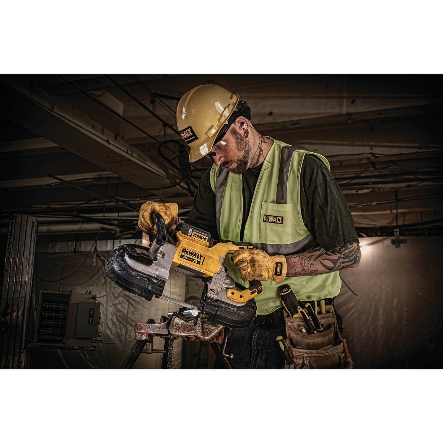 DEWALT DCS374P2 20V Max Deep Cut Band Saw Kit - Wise Line Tools