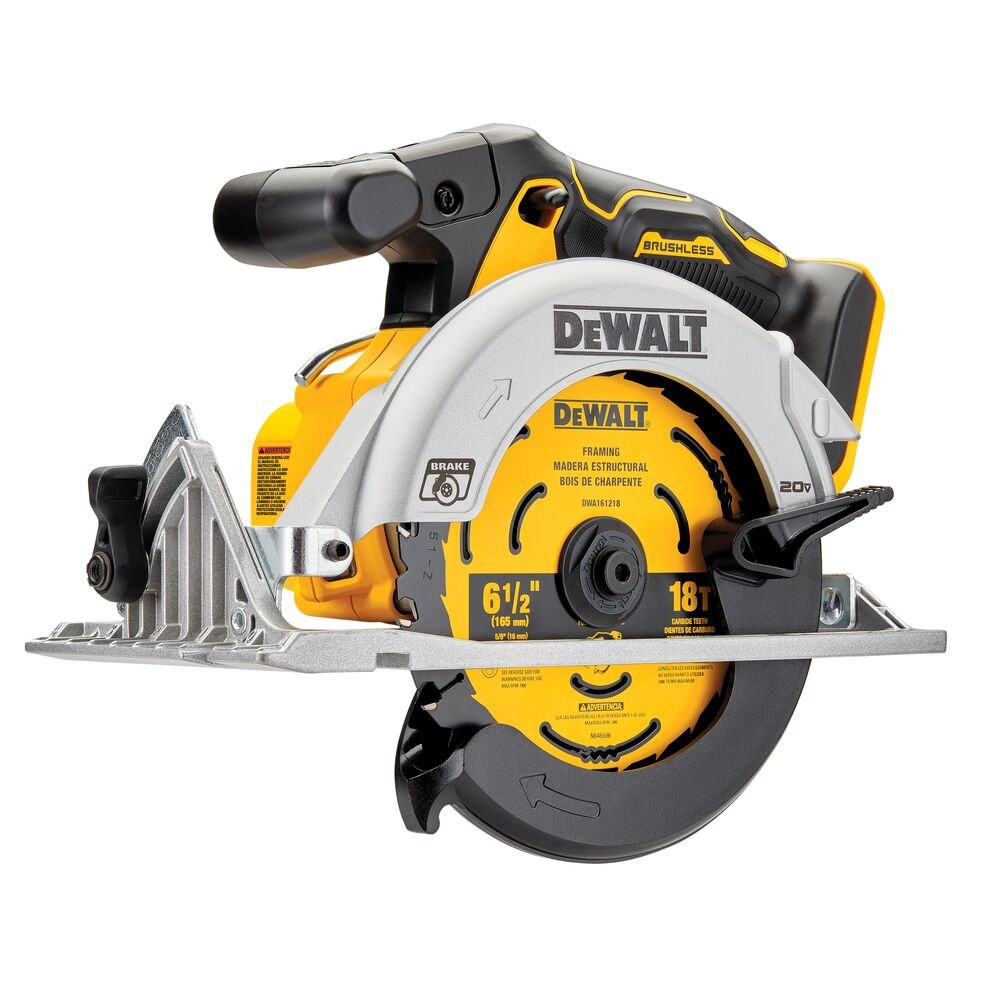 DEWALT DCS565B-20V MAX* Circular Saw, 6-1/2-In. Cordless, Tool Only - Wise Line Tools