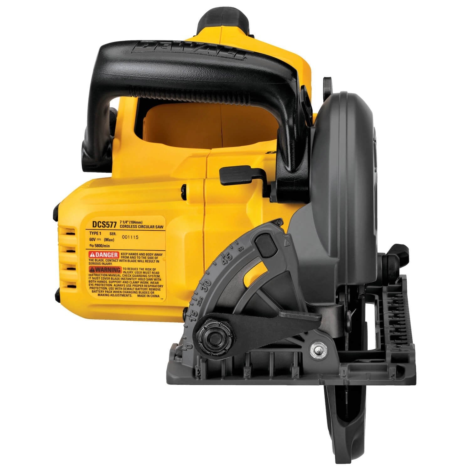 DEWALT DCS577B-FLEXVOLT 60V MAX* Circular Saw For Framing, 7-1/4-Inch, Tool Only - Wise Line Tools