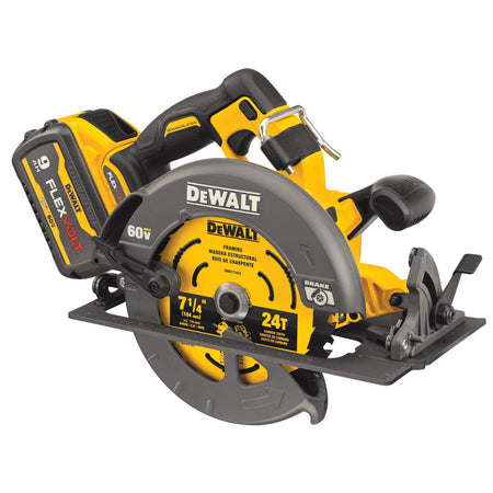 DEWALT - DCS578X1 - FLEXVOLT® 60V MAX* BRUSHLESS 7-1/4 IN. CORDLESS CIRCULAR SAW WITH BRAKE KIT - Wise Line Tools