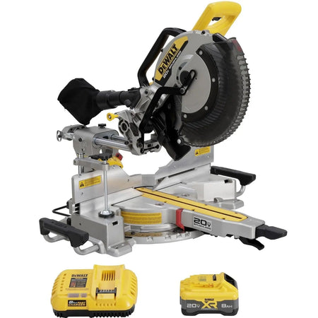 DEWALT DCS785WW1 - 20V XR 12" Dual Bevel Sliding Miter Saw - Kit