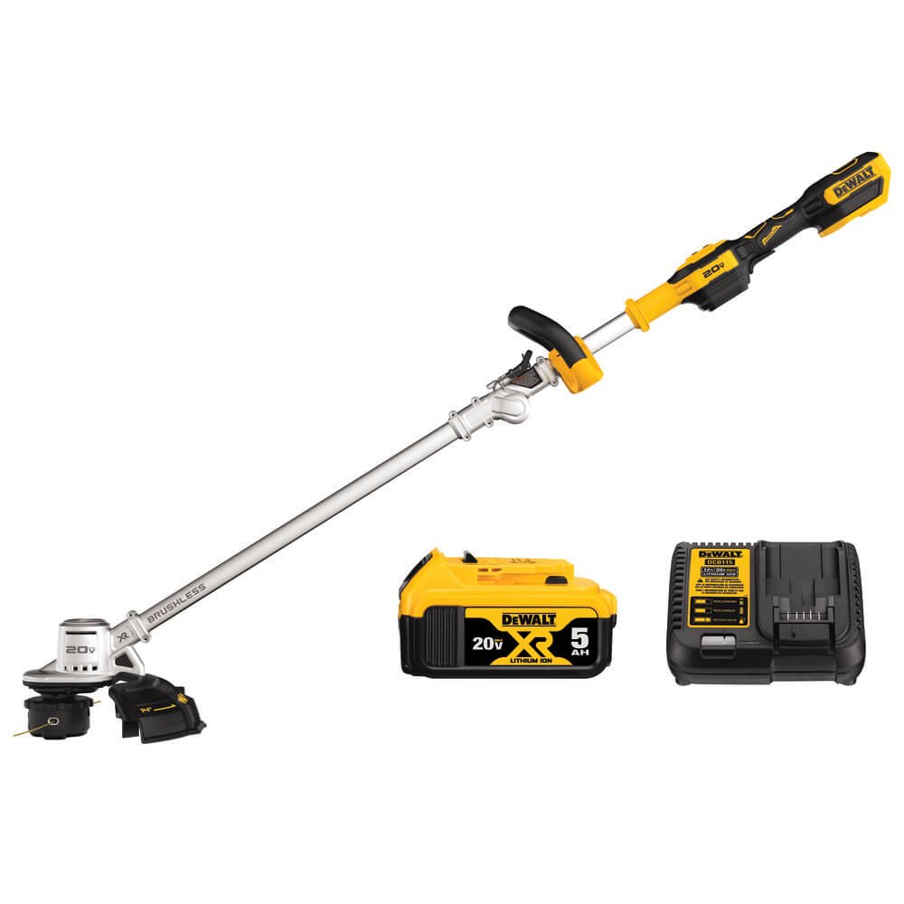 DEWALT DCST922P1-20V 14 in. Folding String Trimmer - Wise Line Tools