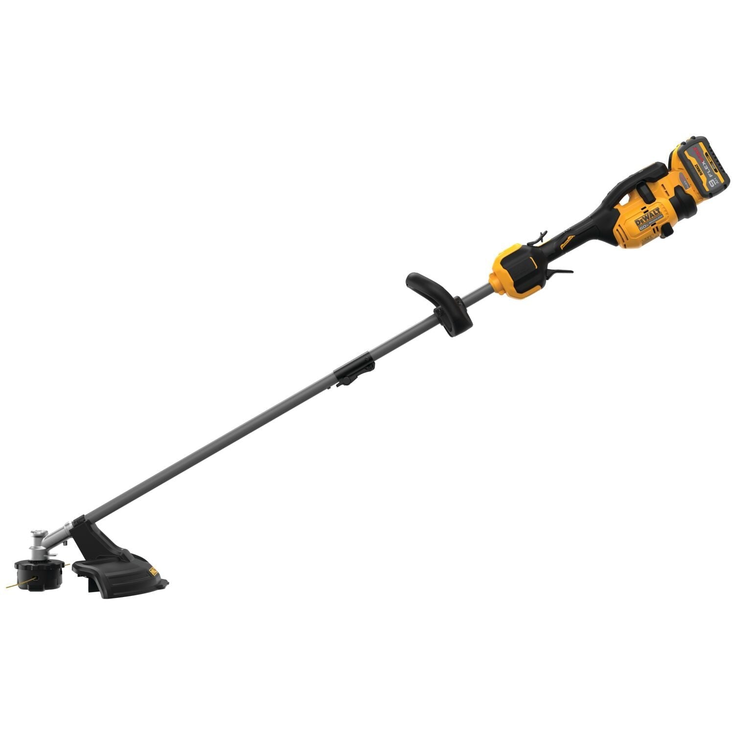 DEWALT DCST972X1-60V MAX* 17 in. Brushless Attachment Capable String Trimmer Kit - Wise Line Tools