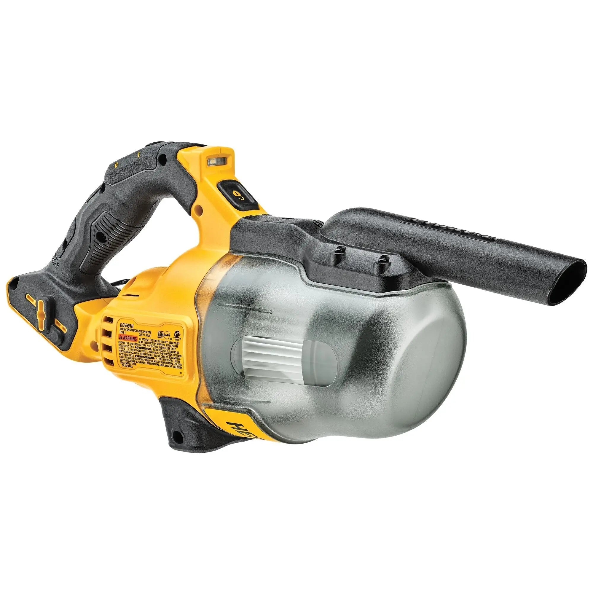DEWALT DCV501HB DEWALT 20V Cordless Dry Hand Vacuum (Tool only) - Wise Line Tools