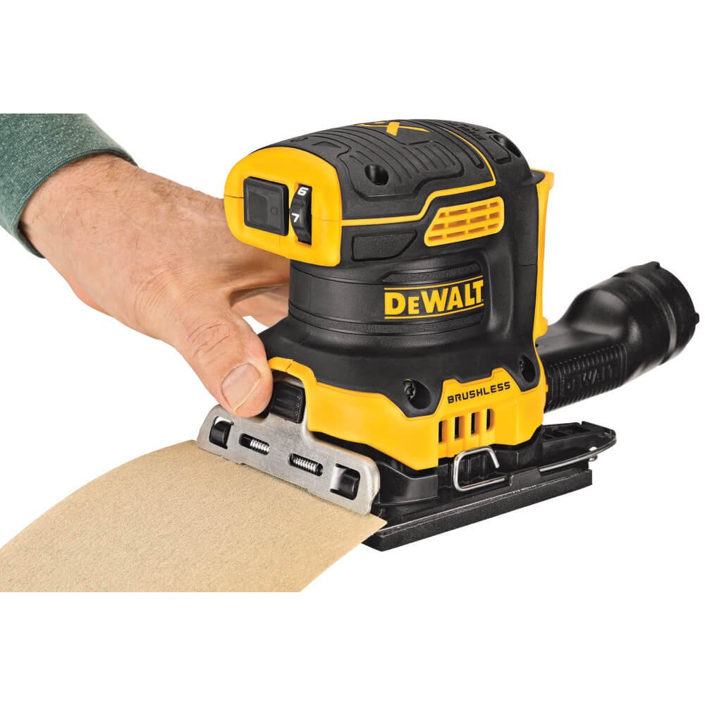 DEWALT DCW200B - 20V MAX XR ¼ Sheet Cordless Sander - Wise Line Tools