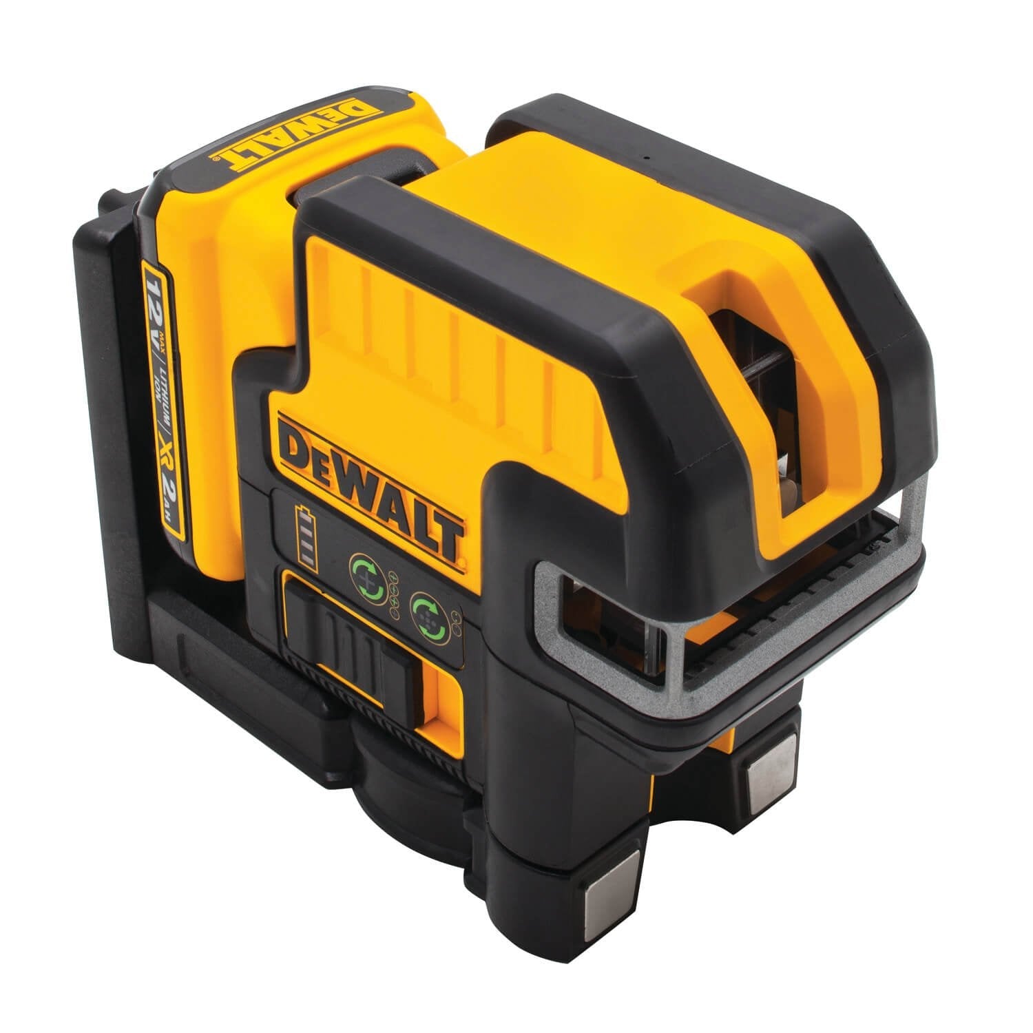 DEWALT DW0822LG-12V Max Line Laser, 2 Spot, Cross Line, Green - Wise Line Tools
