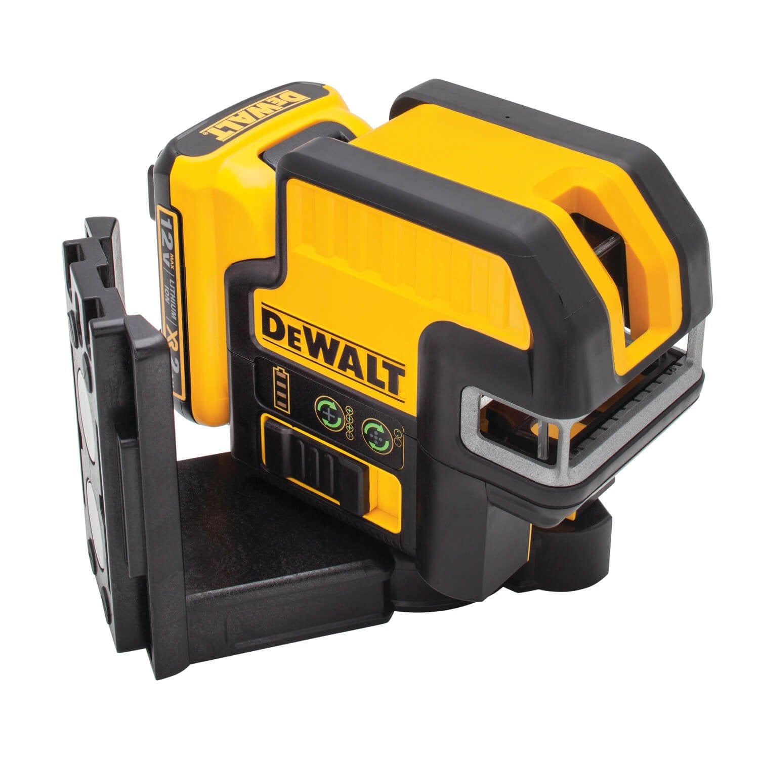 DEWALT DW0822LG-12V Max Line Laser, 2 Spot, Cross Line, Green - Wise Line Tools