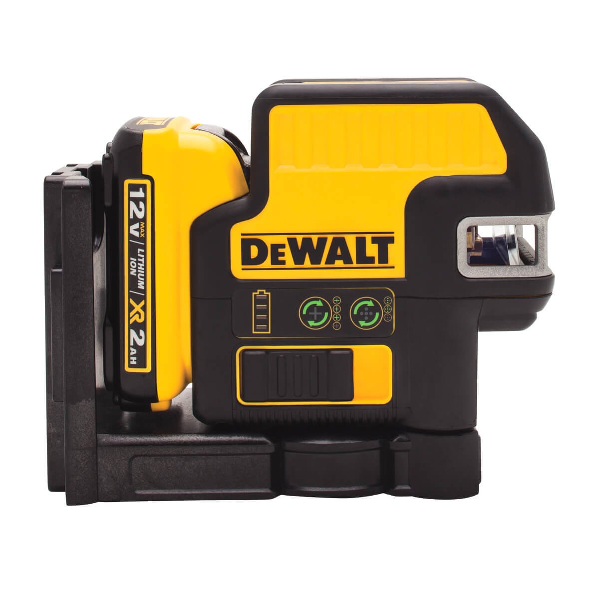 DEWALT DW0825LG-12V Max Line Laser, 5 Spot + Cross Line, Green - Wise Line Tools