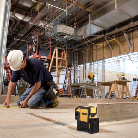 DEWALT DW0851-Spot Beam And Horizontal Line Laser - Wise Line Tools