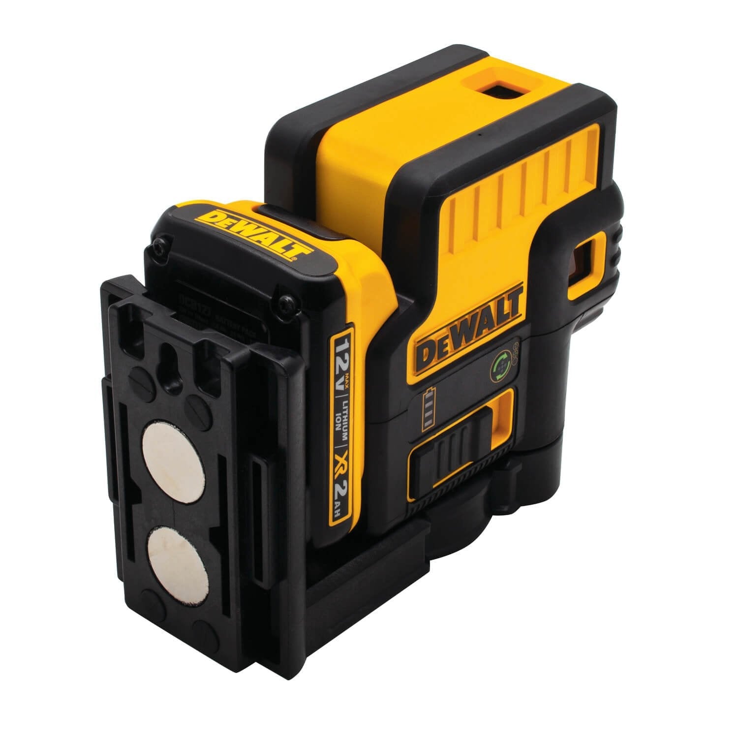 DEWALT DW085LG 12V Beam Battery, Green - Wise Line Tools