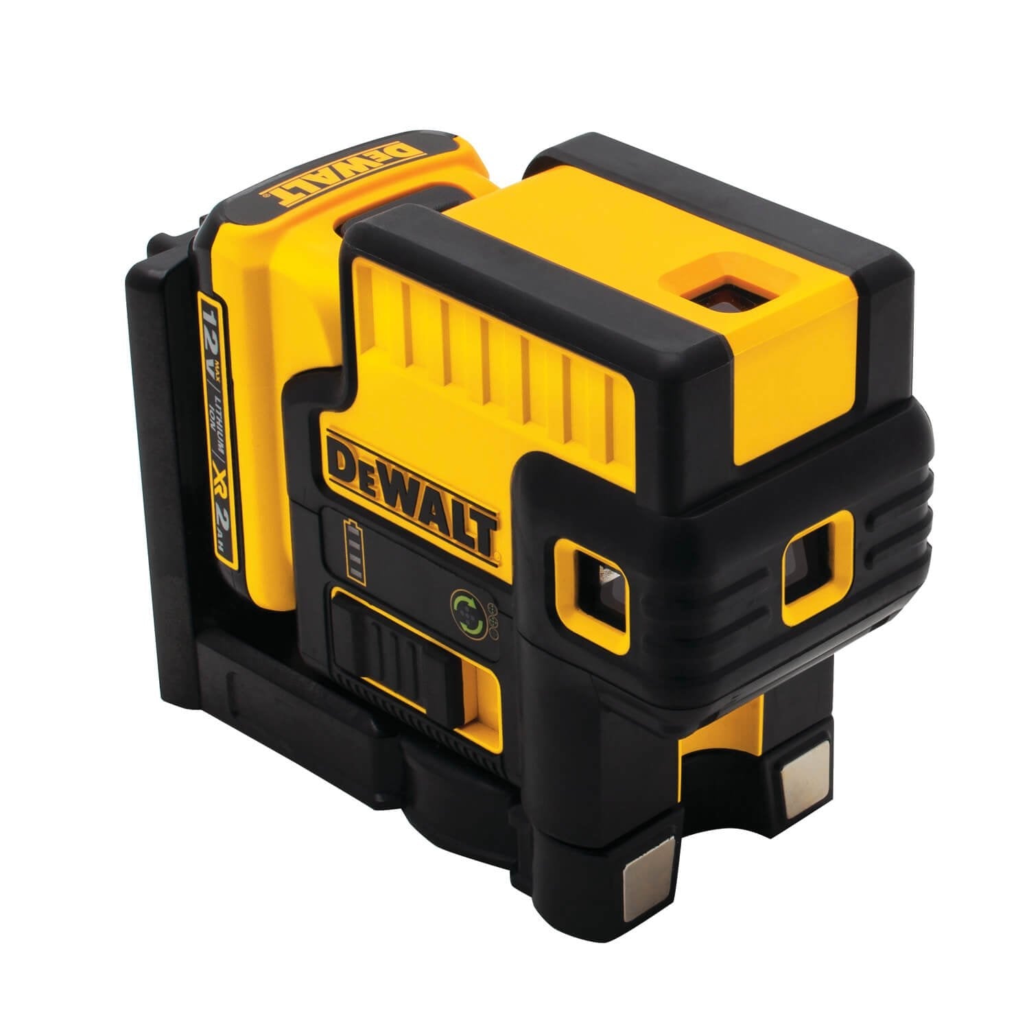 DEWALT DW085LG 12V Beam Battery, Green - Wise Line Tools