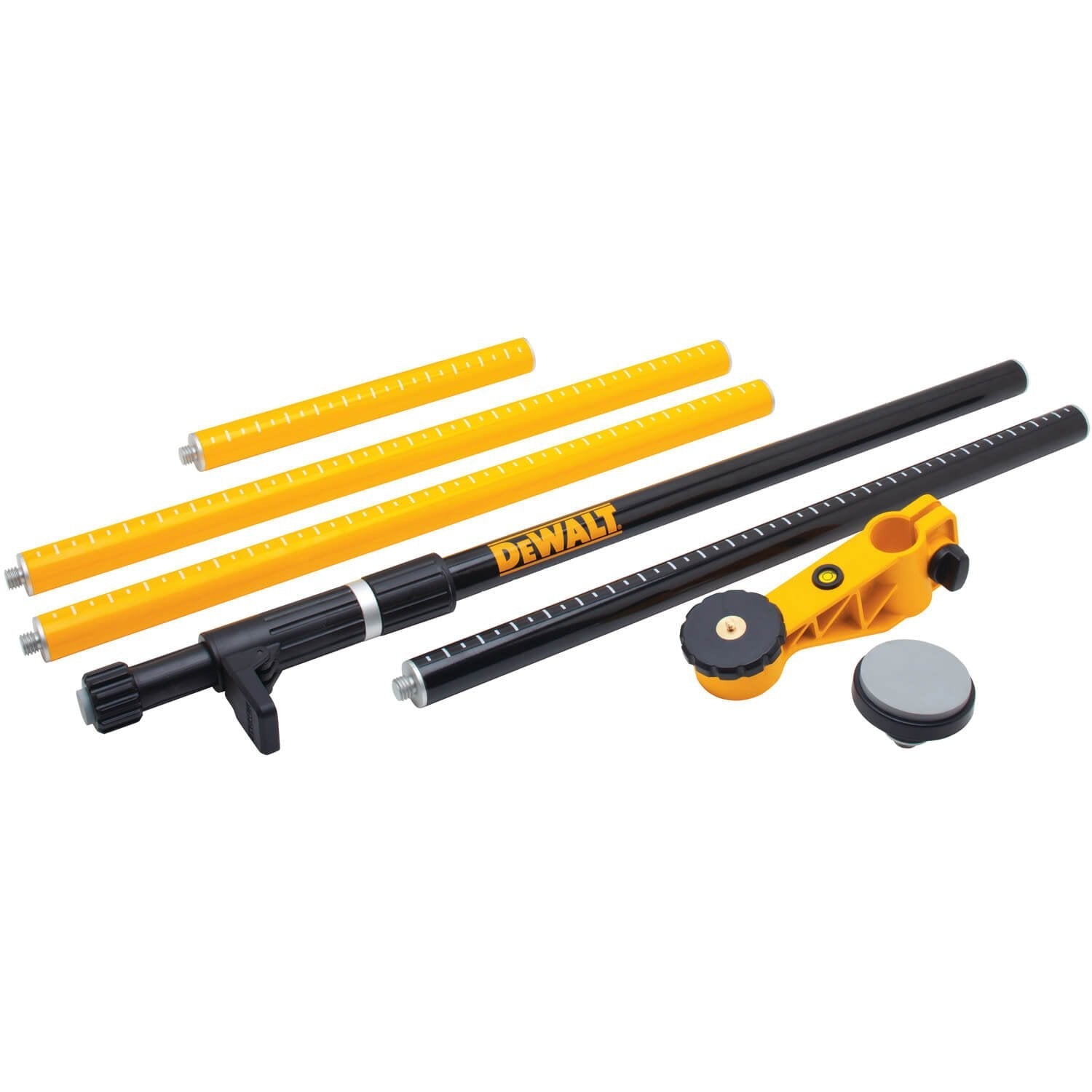 DEWALT DW0882-Laser Level Mounting Pole, 1/4-Inch Base DEWALT