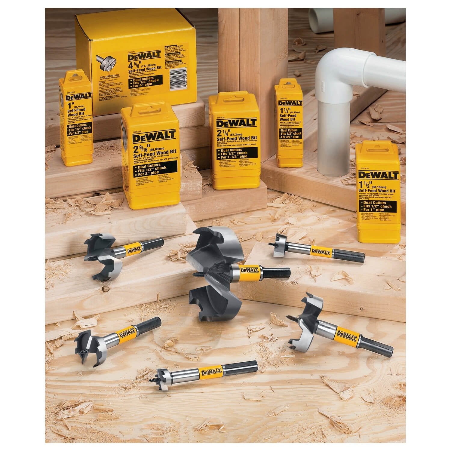 DEWALT DW1630-Drill Bit, Self Feed, 1 Inch - Wise Line Tools