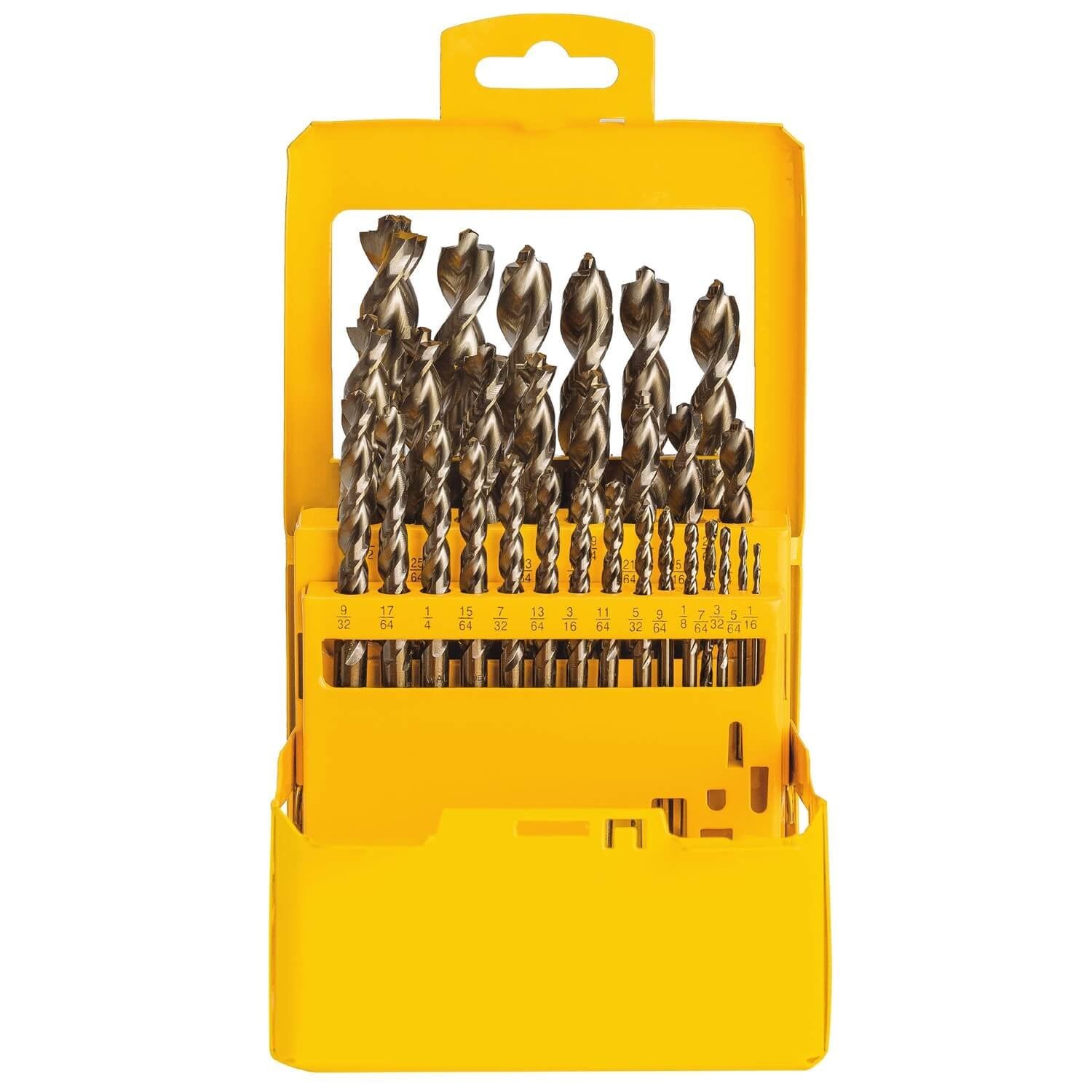 DEWALT DW1969-Drill Bit Set With Metal Index, 29-Piece - Wise Line Tools