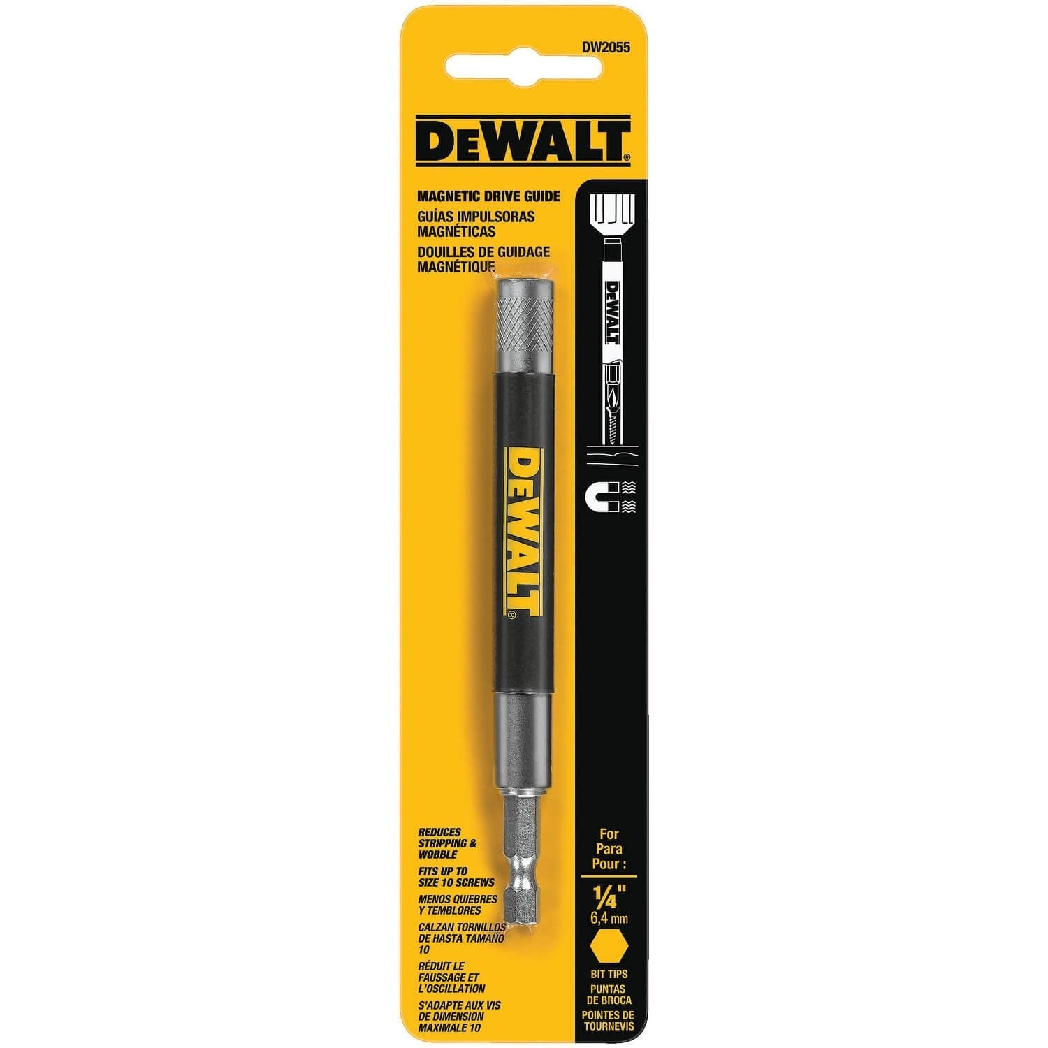 DEWALT DW2055-Magnetic Bit Holder - Wise Line Tools