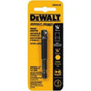DEWALT DW2541IRB-Impact Ready 1/4 In. Hex Shank To 1/4 In. Socket Adapter