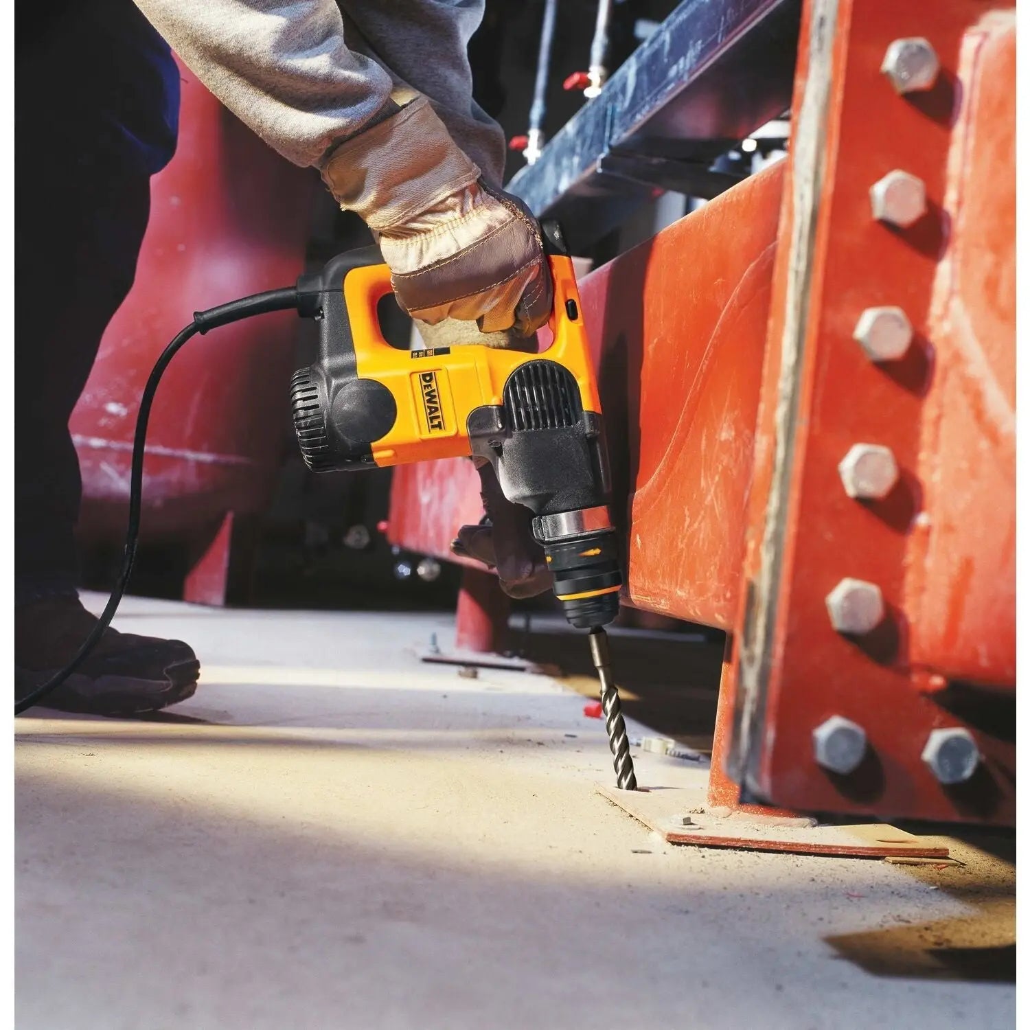 DEWALT DW5471-5/8" X 8" X 10" Rock Carbide 4 Cutter SDS+ Hammer Bit - Wise Line Tools