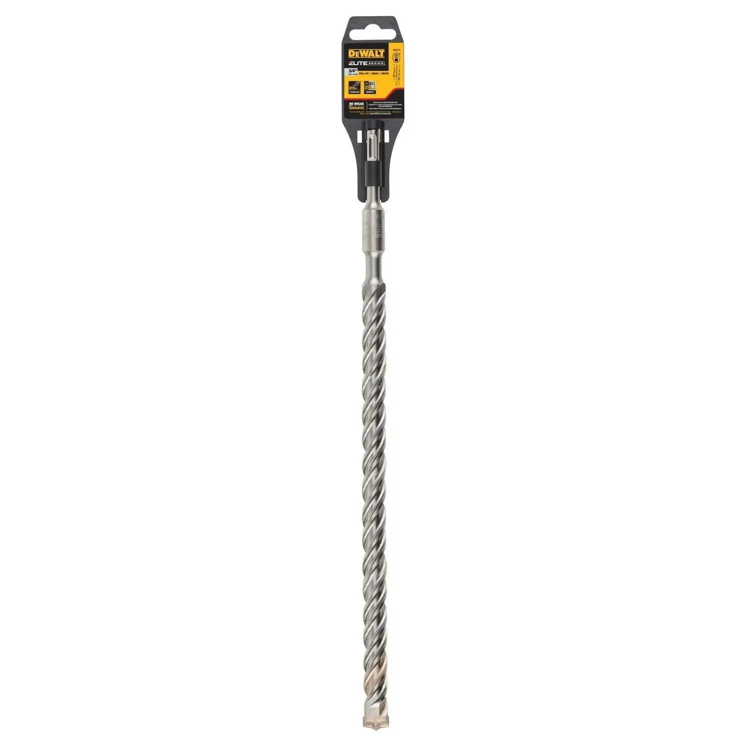DEWALT DW5475-3/4" X 16" X 18" Rock Carbide 4 Cutter SDS+ Hammer Bit , Silver - Wise Line Tools