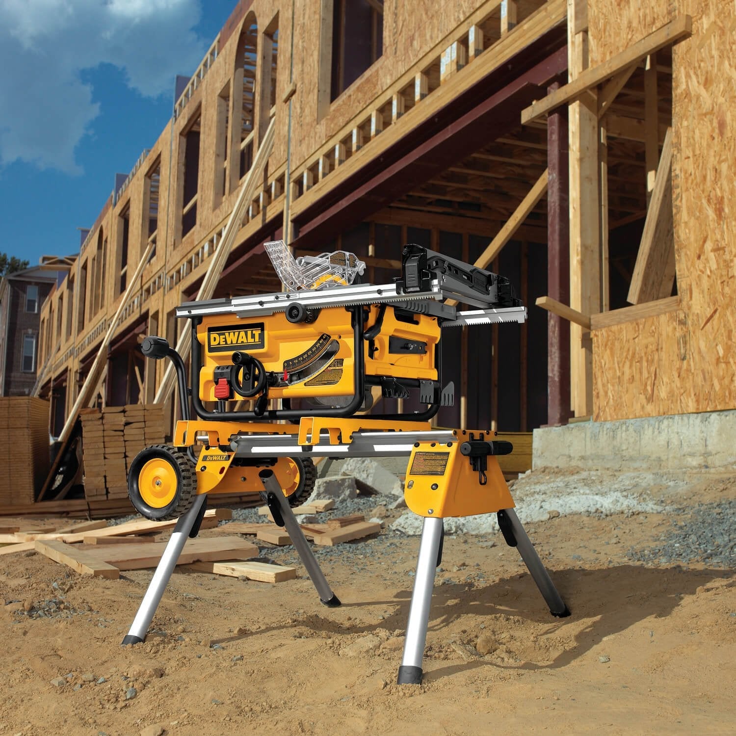 DEWALT DW7440RS Rolling Saw Stand - Wise Line Tools