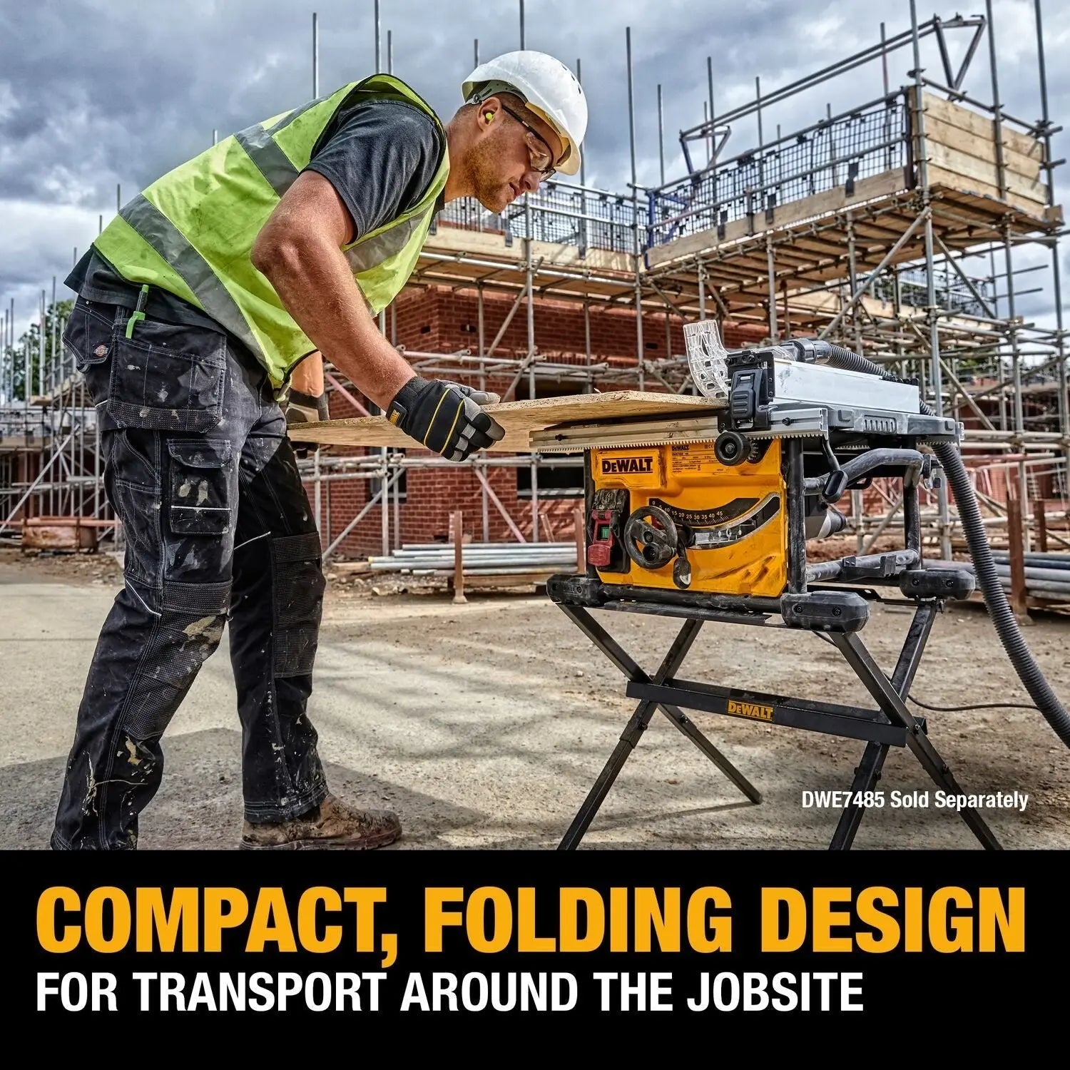 DEWALT DW7451-Table Saw Stand For Jobsite, 10-Inch - Wise Line Tools