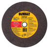 DEWALT DW8022-Cutting Wheel For Metal, A24N Abrasive, 12-Inch X 1/8-Inch X 1-Inch