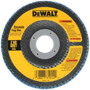 DEWALT DW8306-Flap Disc, Zirconia, 4-1/2-Inch By 7/8-Inch, 40-Grit - Wise Line Tools