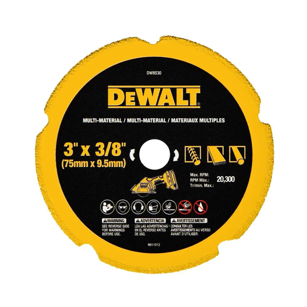 DEWALT DW8530 - DEWALT 3In Diamond Multi Material DEWALT