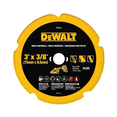 DEWALT DW8530 - DEWALT 3In Diamond Multi Material DEWALT