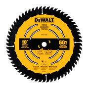 DEWALT DWA11060-10 In Carbide Table Saw Blade 60 Tooth with 5/8 in Arbor (1 Pack) - Wise Line Tools