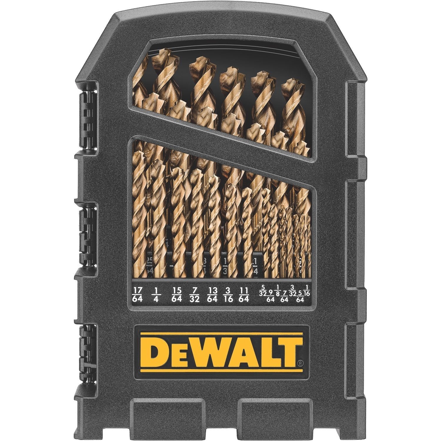 DEWALT DWA1269-Drill Bit Set, Pilot Point, Cobalt Alloy Steel, 29-Piece - Wise Line Tools