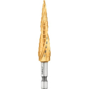 DEWALT DWA1783IR-Step Drill Bit, Impact Ready, 1/8-Inch-1/2-Inch - Wise Line Tools