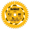 DEWALT DWA261240 – DEWALT 6-1/2 in. 40T Circular Saw Blade