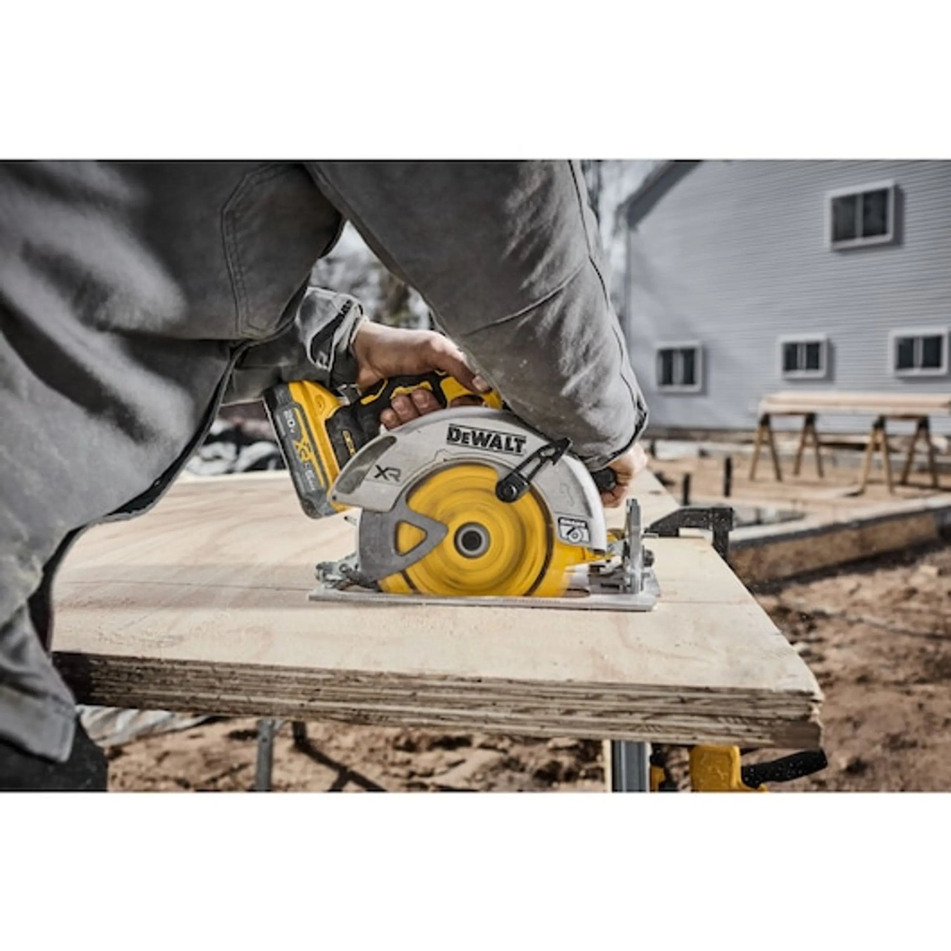 DEWALT DWA271424 - DEWALT 7-1/4 In Circular Saw Blade 24 Tooth with 5/8 in Arbor (1 Pack) - Wise Line Tools