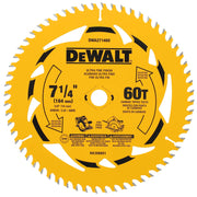 DEWALT DWA271460 – DEWALT 7-1/4 in. 60T Circular Saw Blade DEWALT