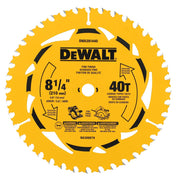 DEWALT DWA281440-8 1/4In 40T Single Blade - Wise Line Tools